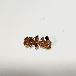 Phi Kappa Psi (Greek Letters) - Vintage Gold Lapel Pin